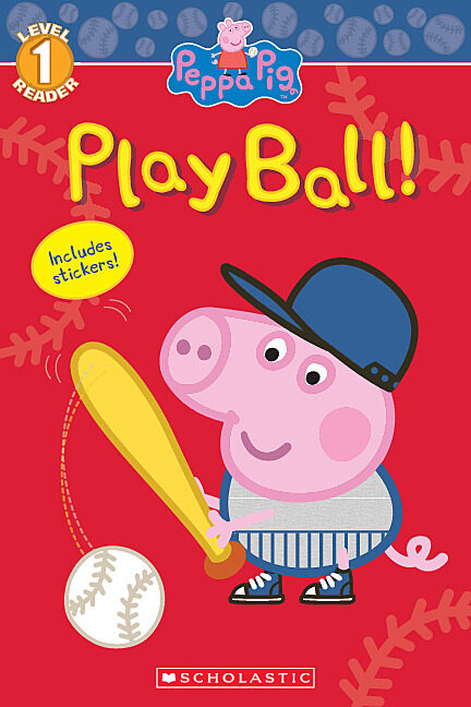 babyall ビスケット　ブレインクエスト　PeppaPig等　マイヤペン付 Peppa Pig: Play Ball! Scholastic Reader Level 1 by Reika Chan
