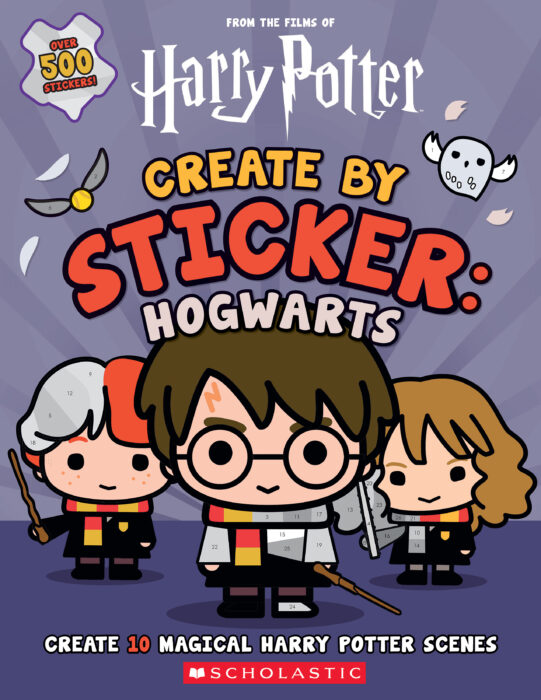 Harry Potter: Create by Sticker: Hogwarts by Cala Spinner | The