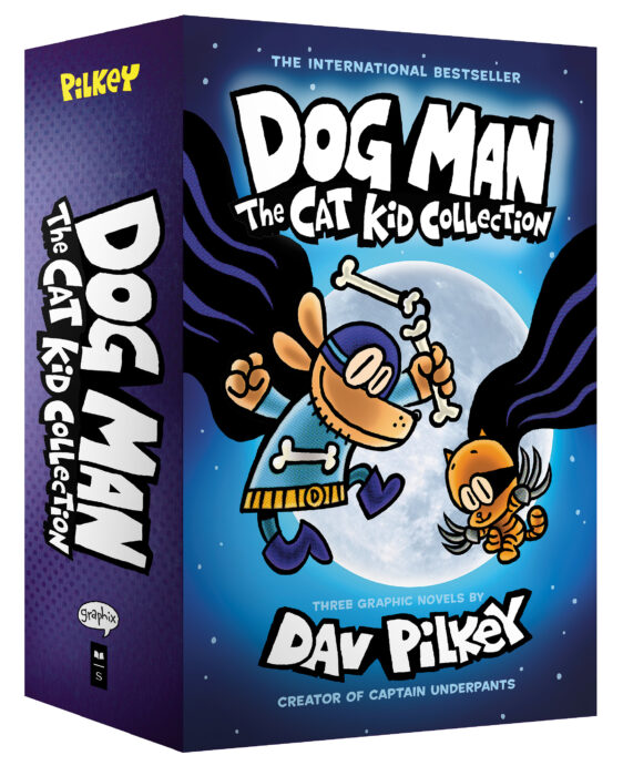 Dog Man The Cat Kid Collection Books 4 6 By Dav Pilkey Boxed