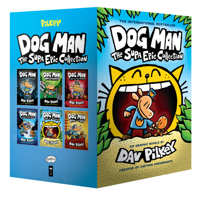 dog man plush set