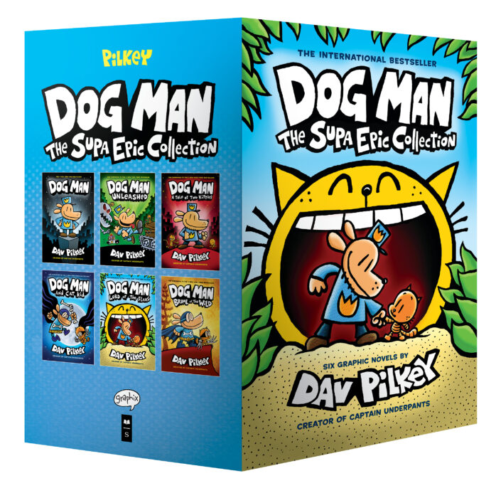 Dog Man The Supa Epic Collection Books 1 6 By Dav Pilkey Boxed Set The Parent Store