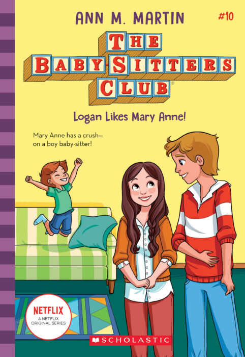 The Baby Sitters Club 10 Logan Likes Mary Anne By Ann M Martin Paperback Book The Parent Store