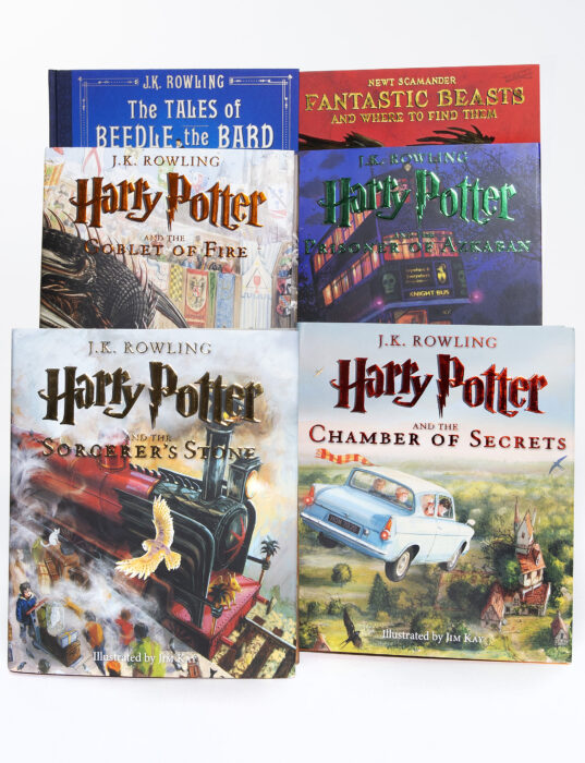 Harry Potter Illustrated Collection (Pack of 6)