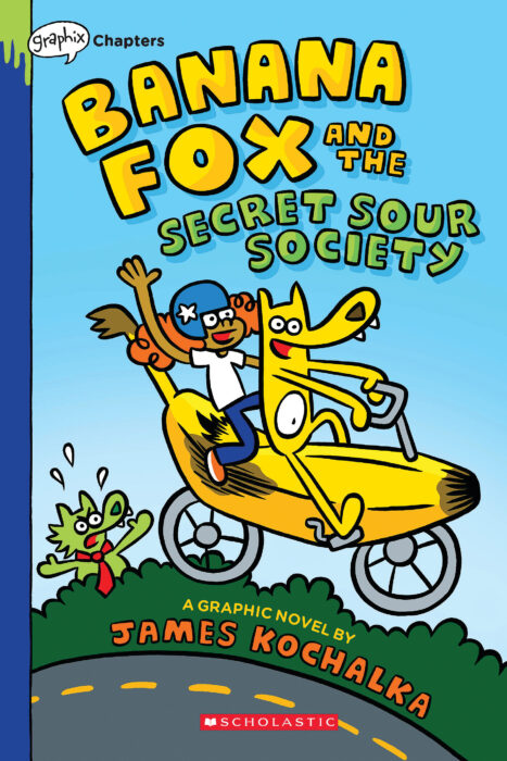 Banana Fox 1 Banana Fox And The Secret Sour Society By James Kochalka Paperback Book The Parent Store