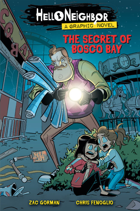 Hello Neighbor Graphic Novel 1 The Secret Of Bosco Bay By Zac Gorman Hardcover Book The Parent Store