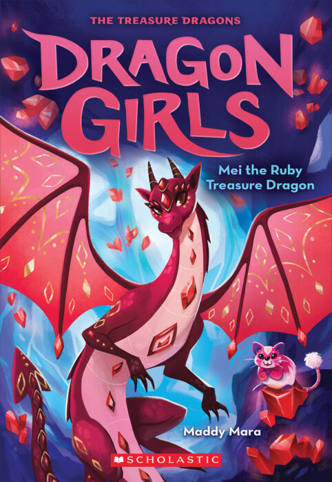 Dragon Girls #4: Mei the Ruby Treasure Dragon by Maddy Mara - Paperback ...