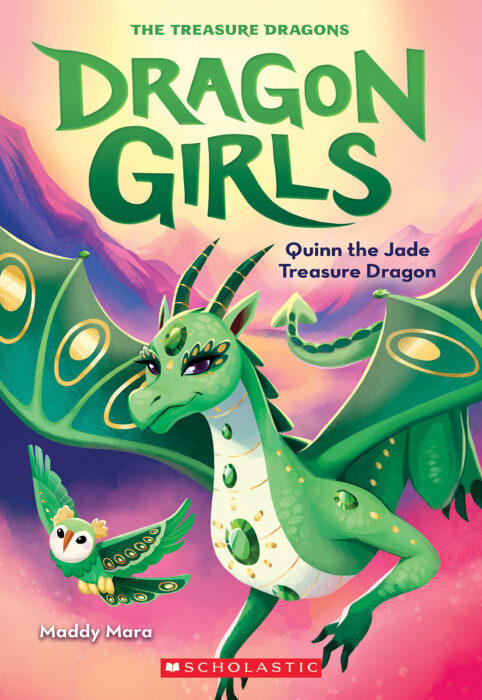 Dragon Girls #6: Quinn the Pearl Treasure Dragon by Maddy Mara
