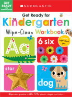 Scholastic Early Learners: Get Ready for Kindergarten Wipe-Clean Workbook
