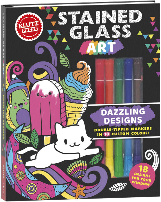  KLUTZ Pokémon Stained Glass Art Craft Kit : Editors Of Klutz:  Toys & Games