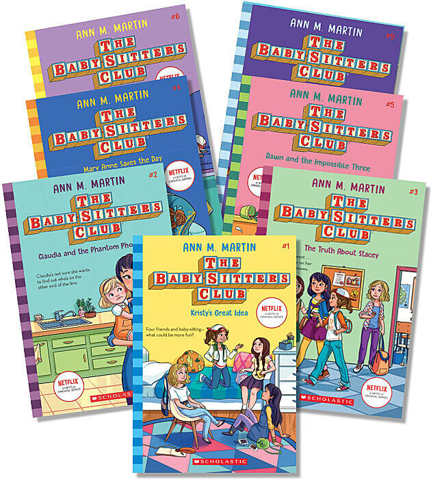 The Baby-Sitters Club #1-12 Collection by Ann M. Martin