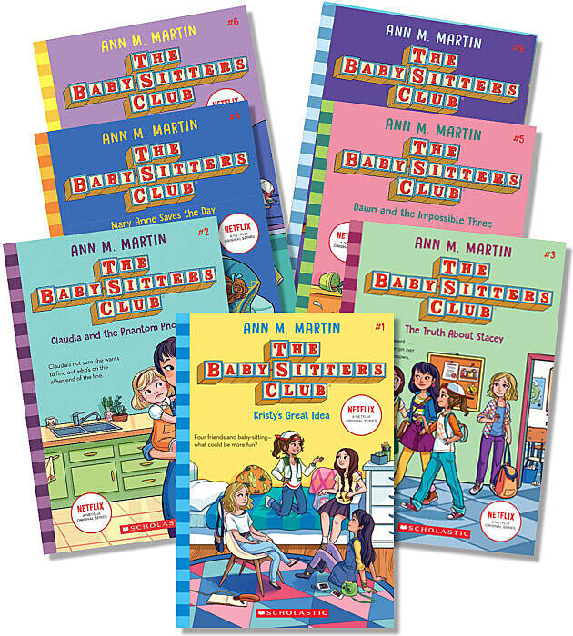 The Baby Sitters Club 1 12 Collection By Ann M Martin Paperback Book Collection The Parent Store