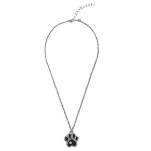 Paw print necklace walmart clearance