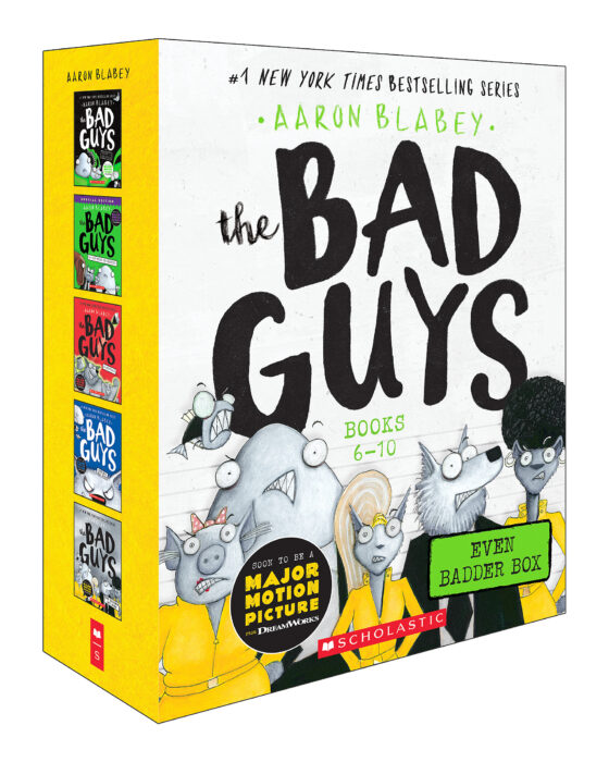 The Bad Guys Even Badder Box Set (Books #6-10) by Aaron Blabey