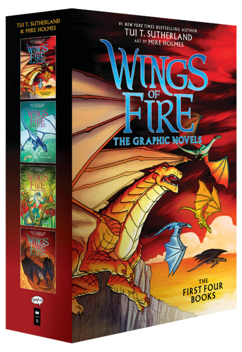 Wings of Fire Graphix Box Set #1-4