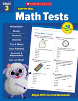 Scholastic Success With Grade 3: Math Tests