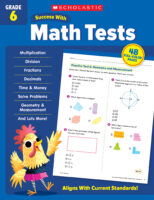 Scholastic Success With Grade 6: Math Tests