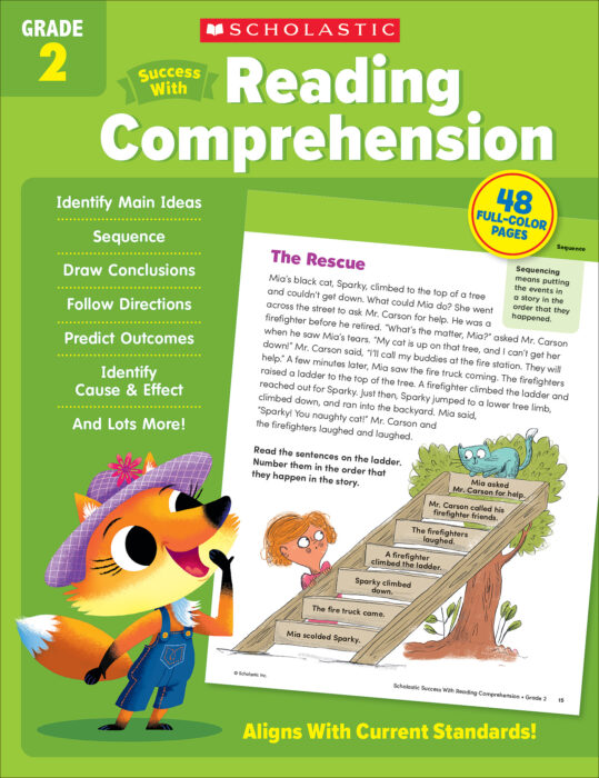 Scholastic Success With Grade 2: Reading Comprehension by