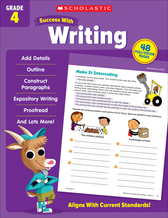 Scholastic　Resources　The　With　Success　Store　Grade　4:　Scholastic　Writing　by　Parent　Teaching　Scholastic