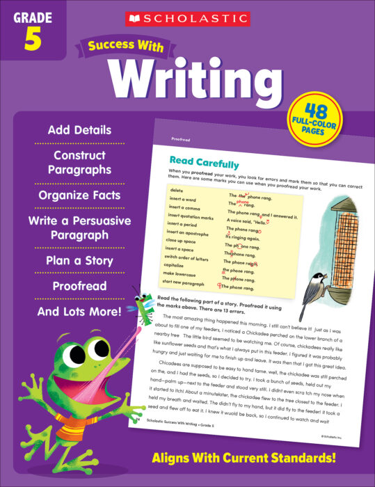 Teaching　Scholastic　by　The　Scholastic　Resources　With　Success　Scholastic　5:　Parent　Grade　Writing　Store