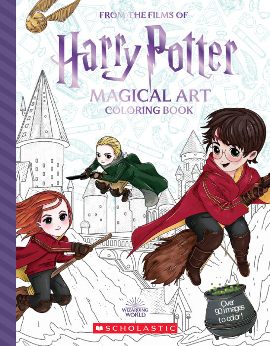 Harry Potter Coloring Book Scholastic NEW $16