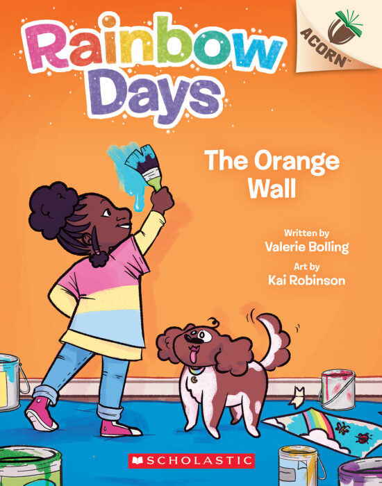 Rainbow Days #3: The Orange Wall