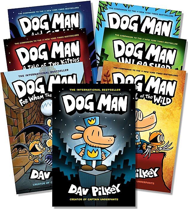 Dog Man Collection (Books #1-10)