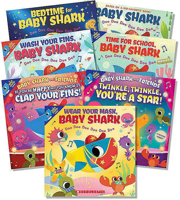 Baby Shark Storybook Value Pack