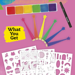 Drawing Kit for Kids 6-8 Painting Tool Stencils Ages 4-8 Paper