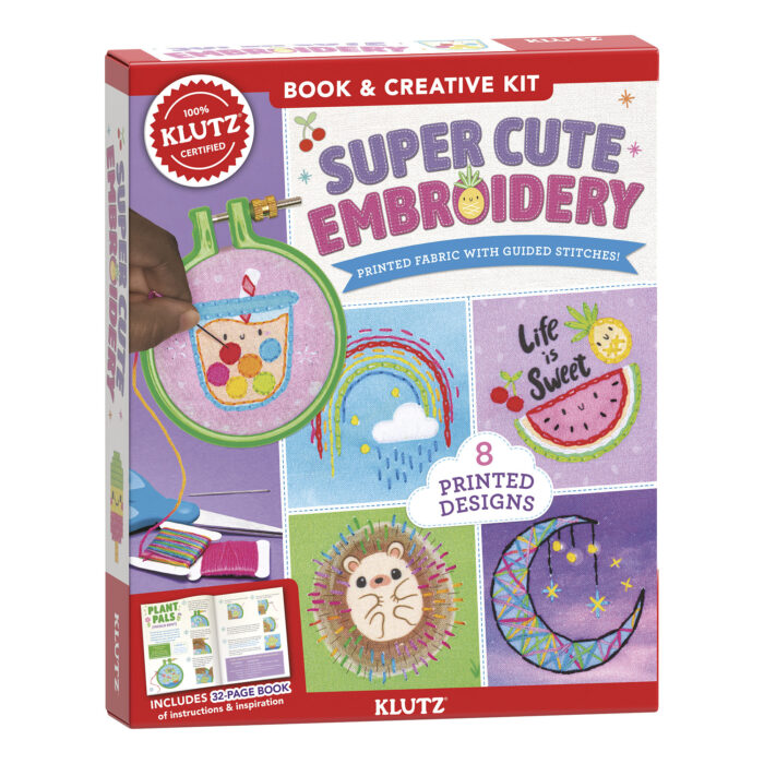 Klutz: Super Cute Embroidery by Editors of Klutz | The Scholastic ...