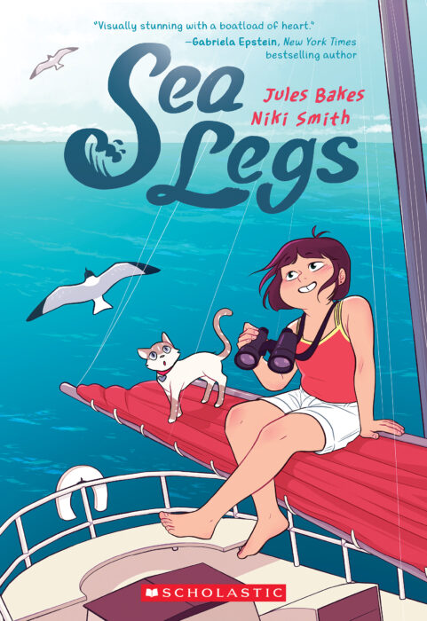 Sea Legs: A Graphic Novel by Jules Bakes The Scholastic Parent Store - Main Image