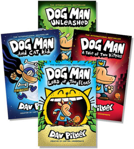 Continue the Series: Dog Man #2-5 by Dav Pilkey | The Scholastic