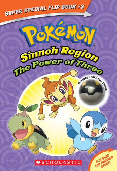 Poster Pokémon Sinnoh Region - Grand Format