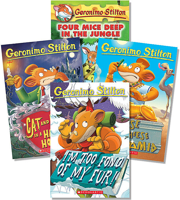 Continue the Series: Geronimo Stilton #2-5 by Geronimo Stilton