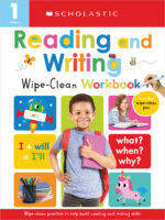 Scholastic Early Learners: First Grade Reading/Writing Wipe Clean Workbook