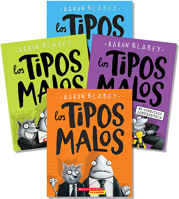 The Bad Guys Spanish Value Pack #1-4