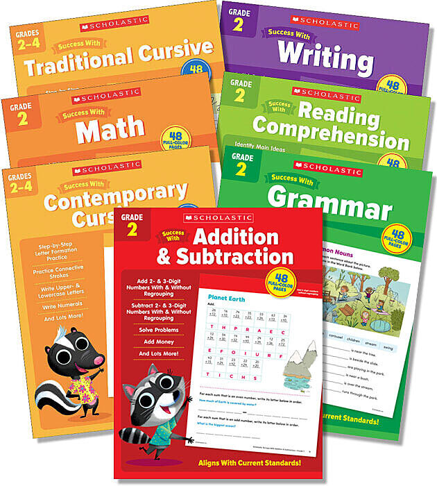 Scholastic Success With Grade 2 Value Pack | The Scholastic Parent