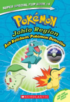 Pokémon Super Special Flip Book #4: Johto Region/Kanto Region (with Poké Ball eraser!)