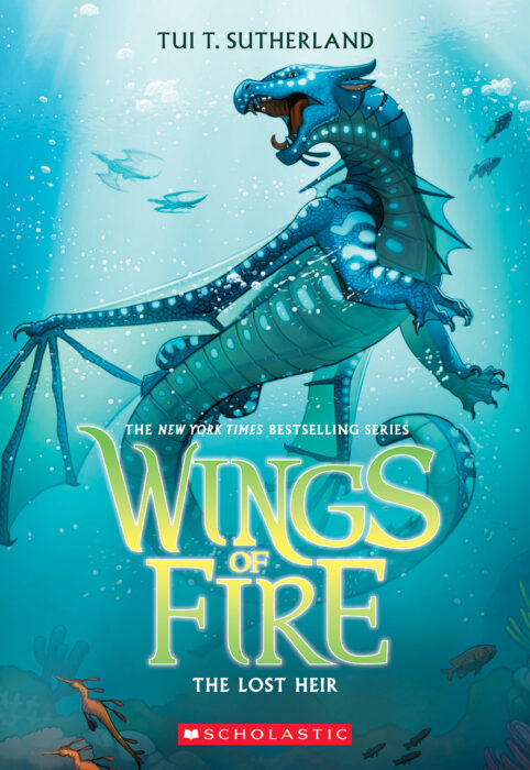 JV-0002Ashes and  Feather to Fire 2册 Wings of Fire #2: The Lost Heir by Tui T. Sutherland | The