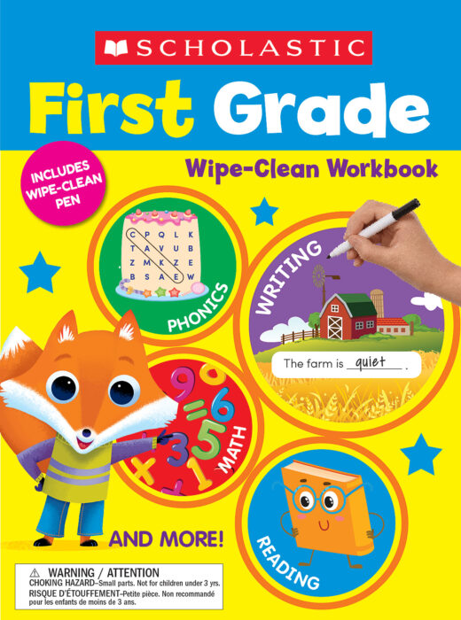 First Grade Wipe-Clean Workbook by Scholastic Teaching Resources