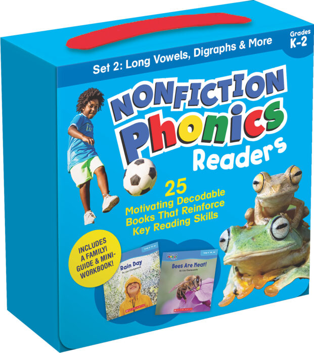 Nonfiction Phonics Readers SET 2: Long Vowels, Digraphs & More by