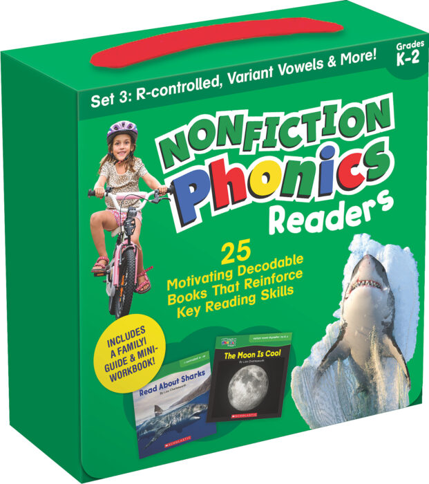 Nonfiction Phonics Readers SET 3: R-Control, Variant Vowels &amp; More 