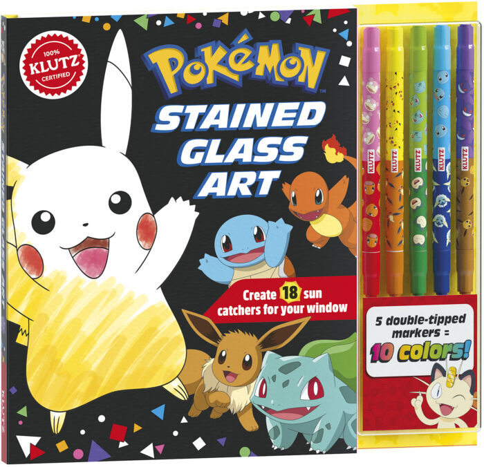 Klutz: Pokemon Stained Glass Art by Editors of Klutz | The