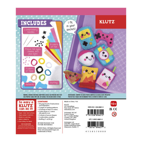 Simple Sewing Book & Craft Kit by Klutz – Apothecary Gift Shop