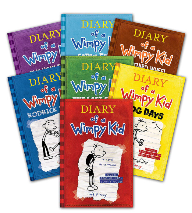 Diary of a Wimpy Kid Collection (Pack #1-17) by Jeff Kinney