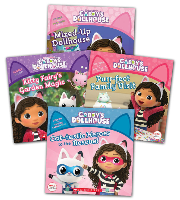 Gabby's Dollhouse: Sleepover Party (Scholastic Reader, Level 1) (Paperback)
