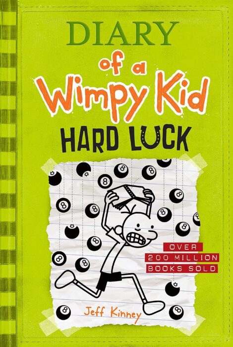 Diary of a Wimpy Kid #8: Hard Luck by Jeff Kinney - Hardcover Book ...