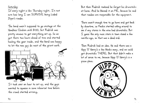 Diary of a Wimpy Kid Back To School Chapter Books