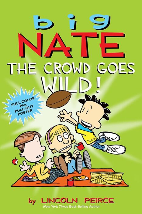 Big Nate The Crowd Goes Wild By Lincoln Peirce Paperback Book The Parent Store