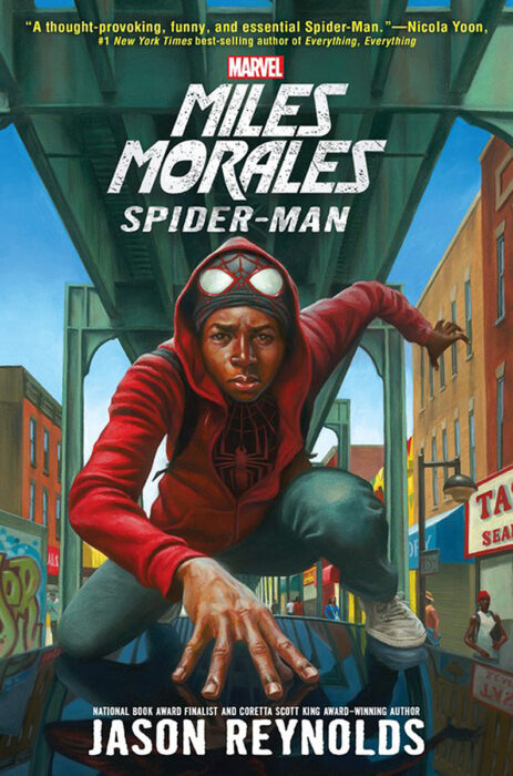 Miles Morales Spider Man By Jason Reynolds Hardcover Book The Parent Store