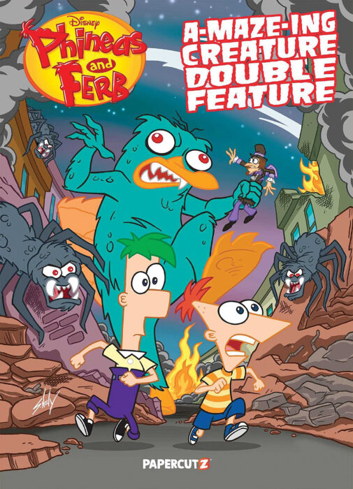 ファニーダークラビット　コミックキャット　トゥーン　プリズマ Phineas and Ferb: A-Maze-ing Creature Double Feature by Disney